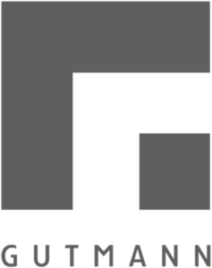 Logo Gutmann in schwarzweiss